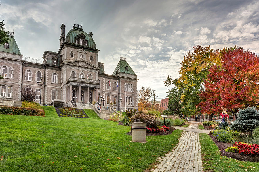 Sherbrooke city Town Hall Photograph by Pierre Leclerc Photography