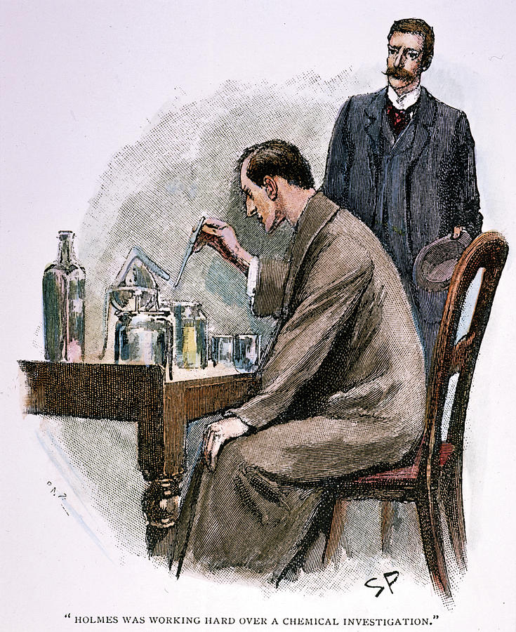 Sherlock Holmes Drawing by Granger