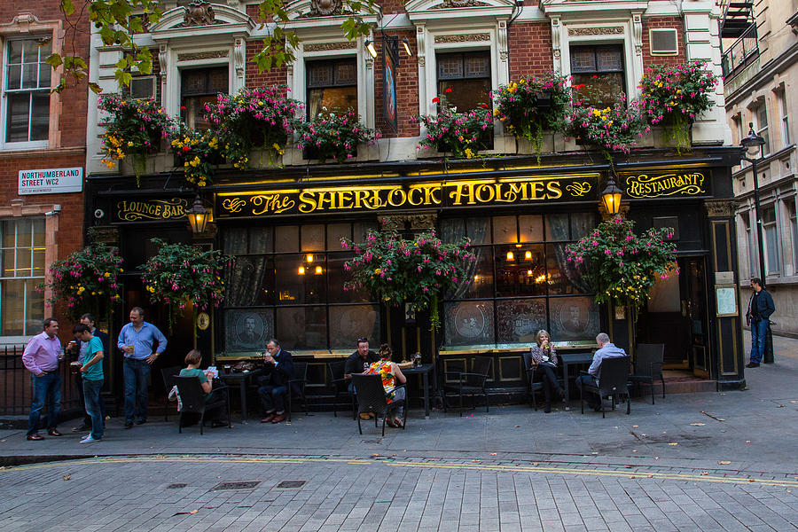 Sherlock Holmes Pub Photograph by Allan Morrison