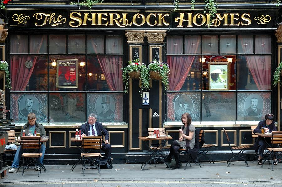 Sherlock Holmes Pub London Photograph by Steven Richman