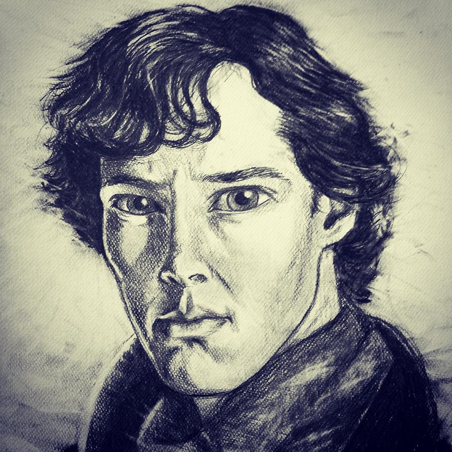 Sherlock Drawing by Skye Wieland | Fine Art America