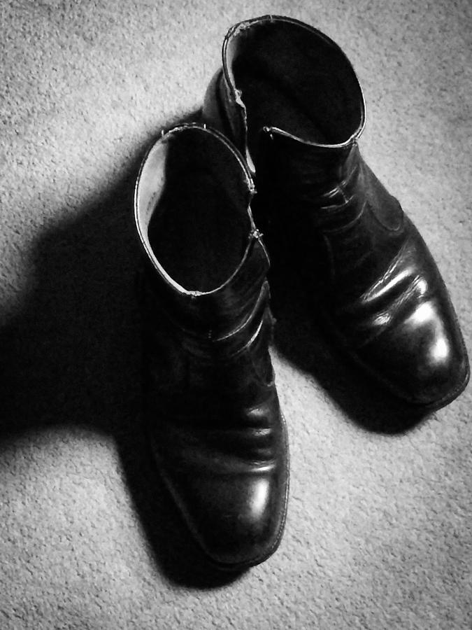 Sherlocks Shoes Photograph by Ronda Broatch