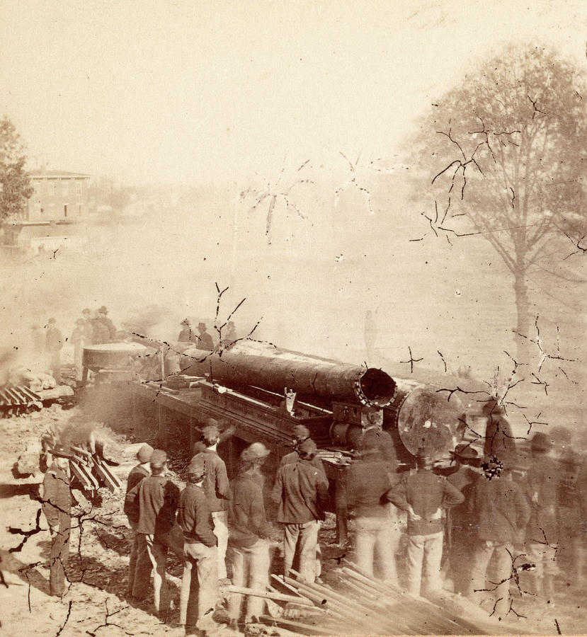 Shermans Men Destroying Railroad, Usa Photograph by Litz Collection ...