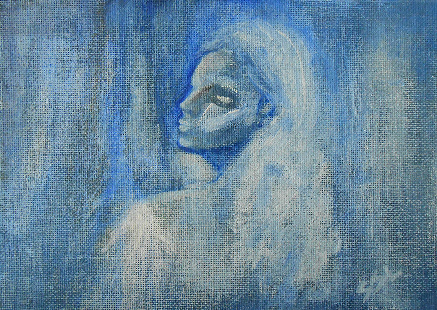 Shes Got The Blues Painting by Jane See