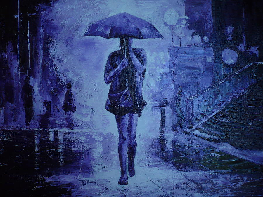 She's leaving home Painting by Stuart Lavender - Fine Art America