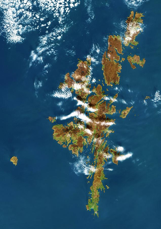 Shetland Islands Photograph - Shetland Islands by Planetobserver/science Photo Library