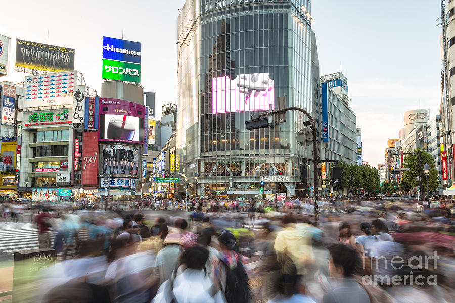 Shibuya madness Photograph by Didier Marti