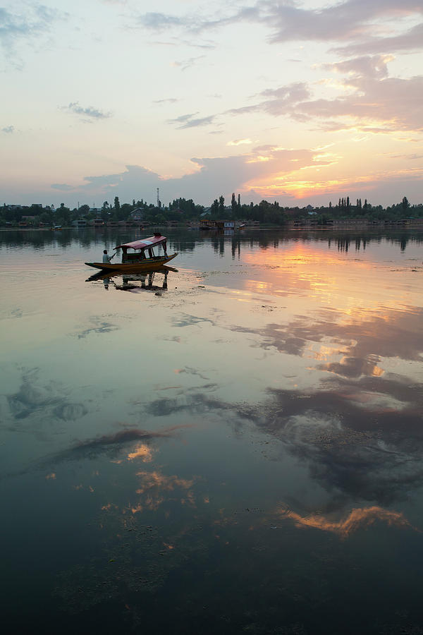 Shikara Nagin Lake - Srinagar - Kashmir Photograph by Travel Photographer Specialized In Asia * Sylvain Brajeul