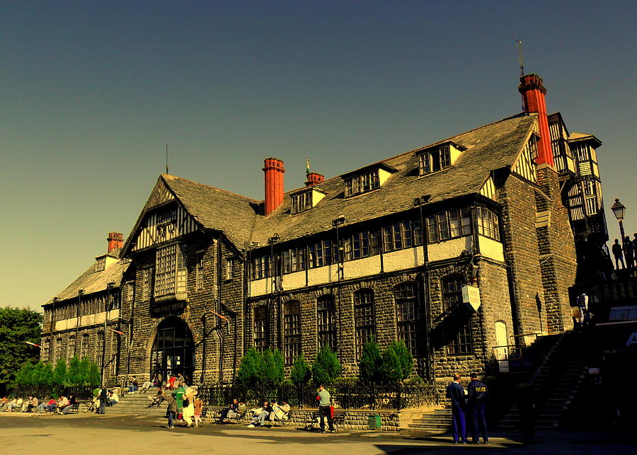 Shimla Town Hall - Original Look Photograph by Salman Ravish