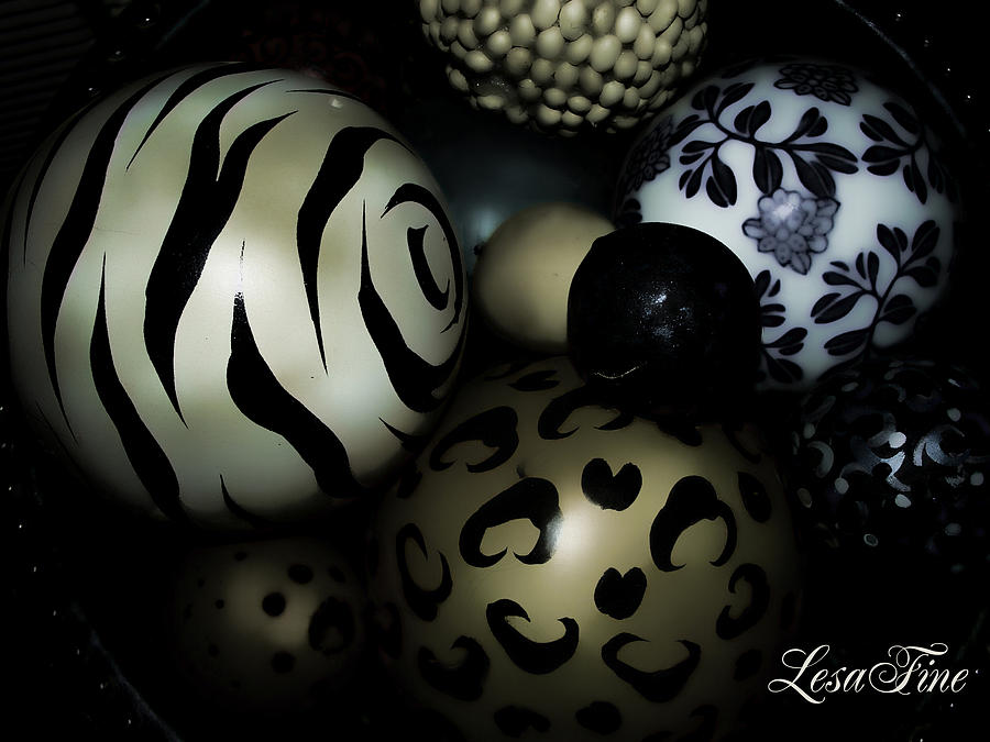 Shimmery Spheres Photograph by Lesa Fine