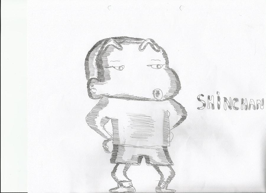 How to Draw Masao from Shin Chan (Shin Chan) Step by Step |  DrawingTutorials101.com