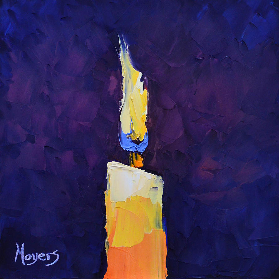 Candle Painting - Shine by Mike Moyers