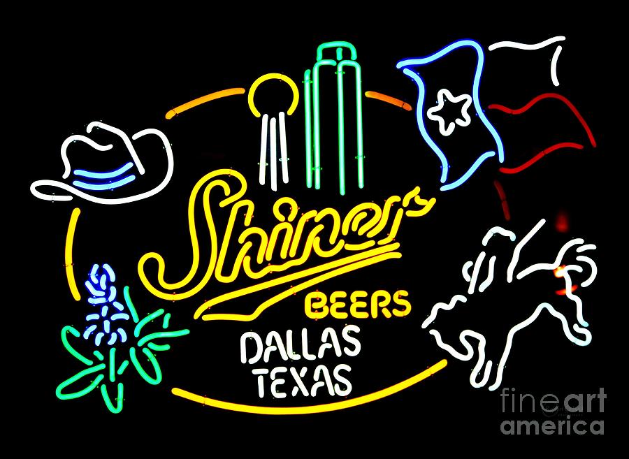 Shiner Dallas Photograph by Robert ONeil