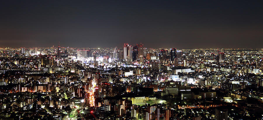 Shinjuku From Ikebukuro Photograph by Aashis Ghimire Photo