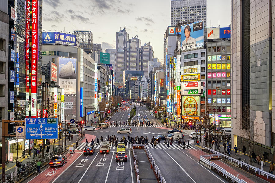 Shinjuku Photograph By Rich Legg