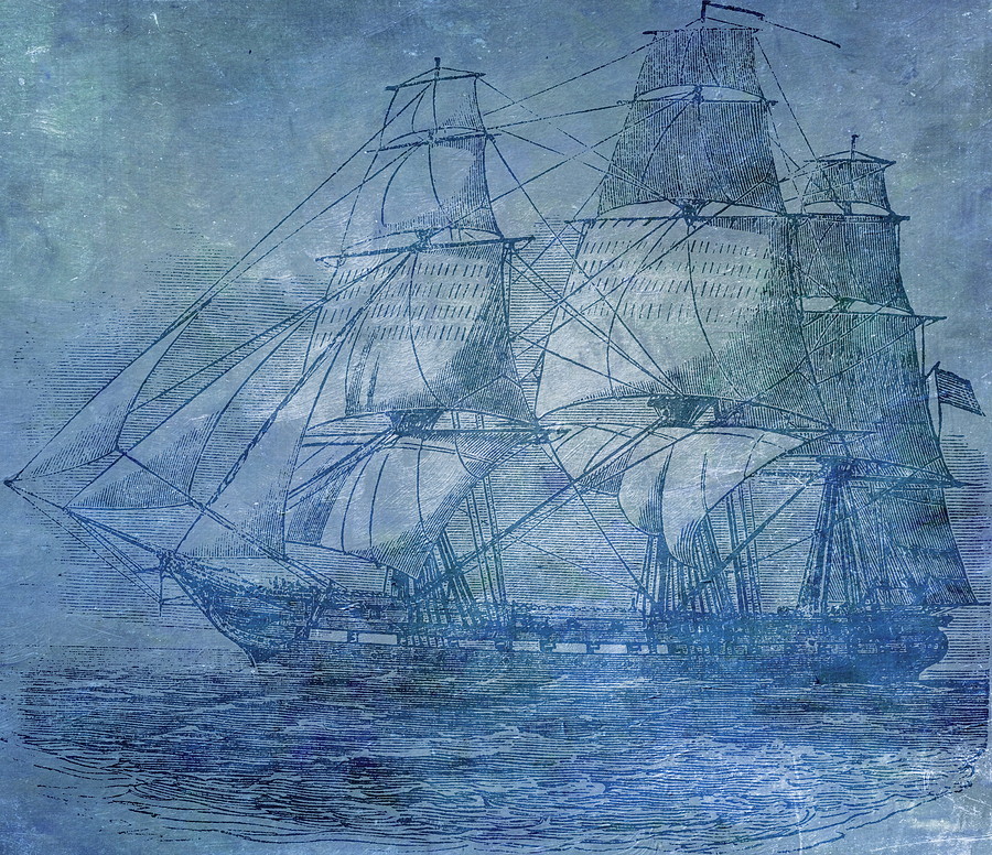 Ship 2 Digital Art by Angelina Tamez