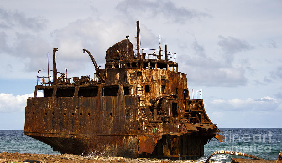 Ship ashore Photograph by David Millenheft