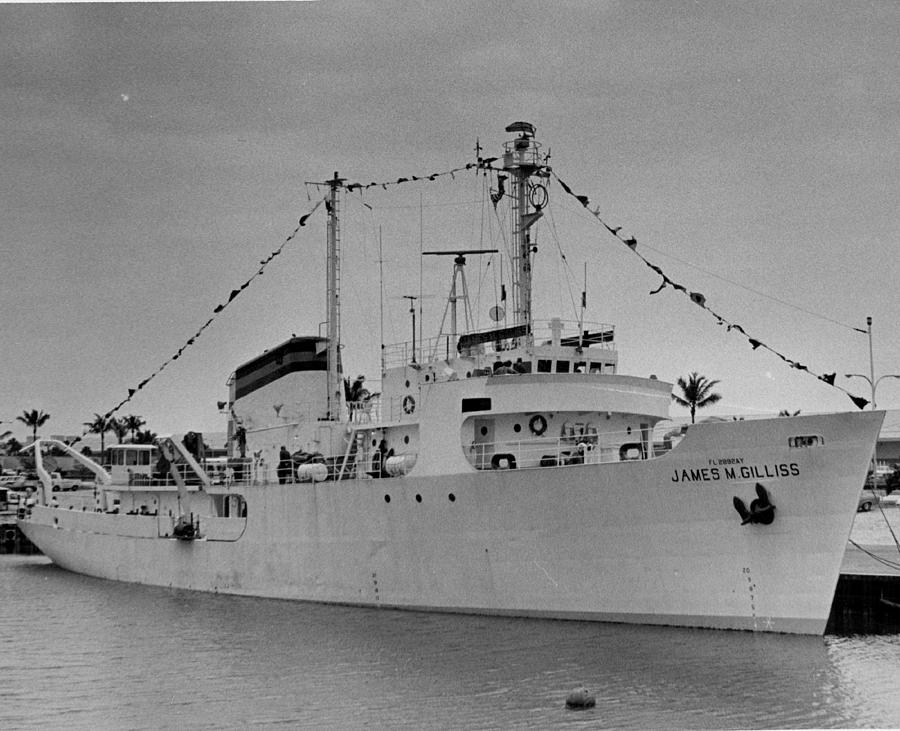 Vintage Photograph - Ship by Retro Images Archive