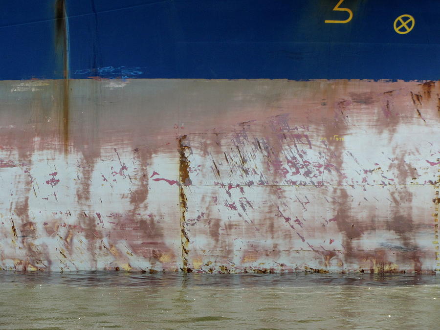 Ship Rust 1 Photograph by Anita Burgermeister