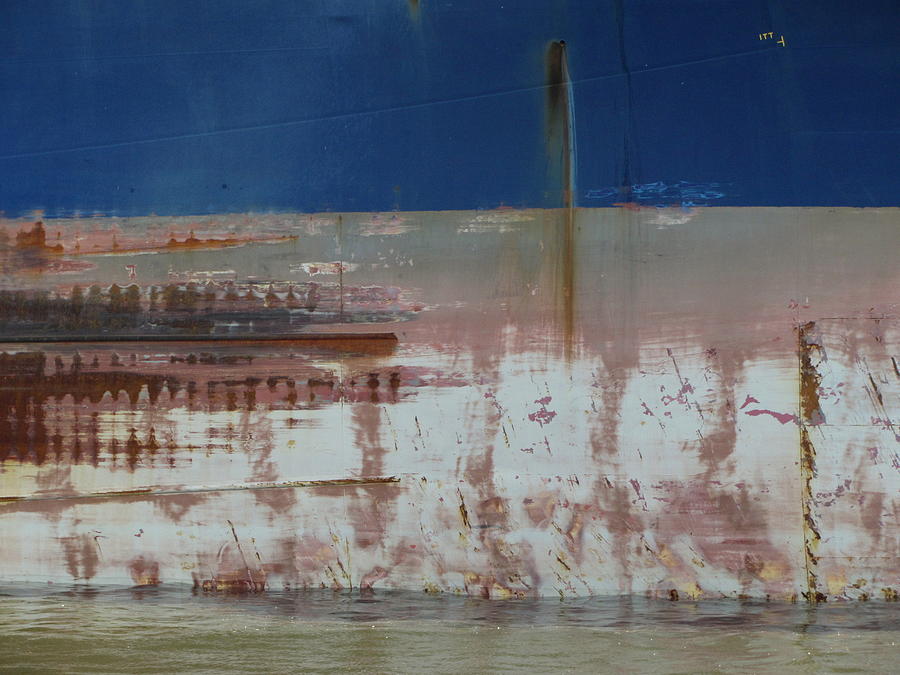 Ship Rust 2 Photograph by Anita Burgermeister