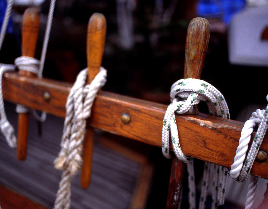 Ship Tie Downs Photograph by Robert Rodvik Fine Art America
