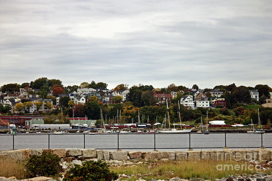 Portland Maine Photograph - Ship To Shore by Catherine Melvin