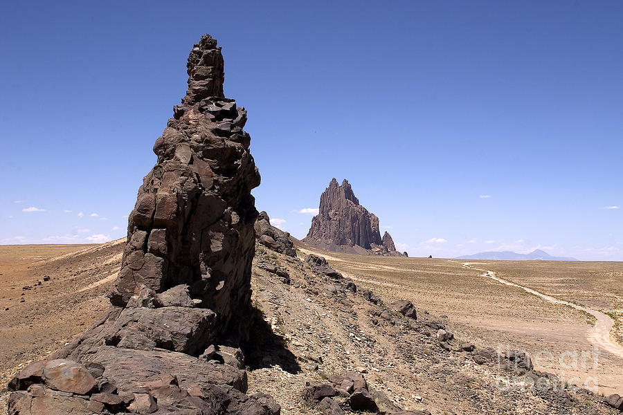 Shiprock - New Mexico Photograph by Steven Ralser
