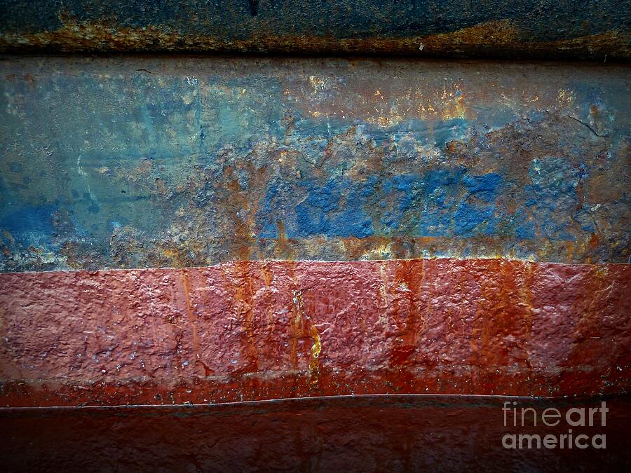 Shipside Abstract Photograph by Patricia Strand