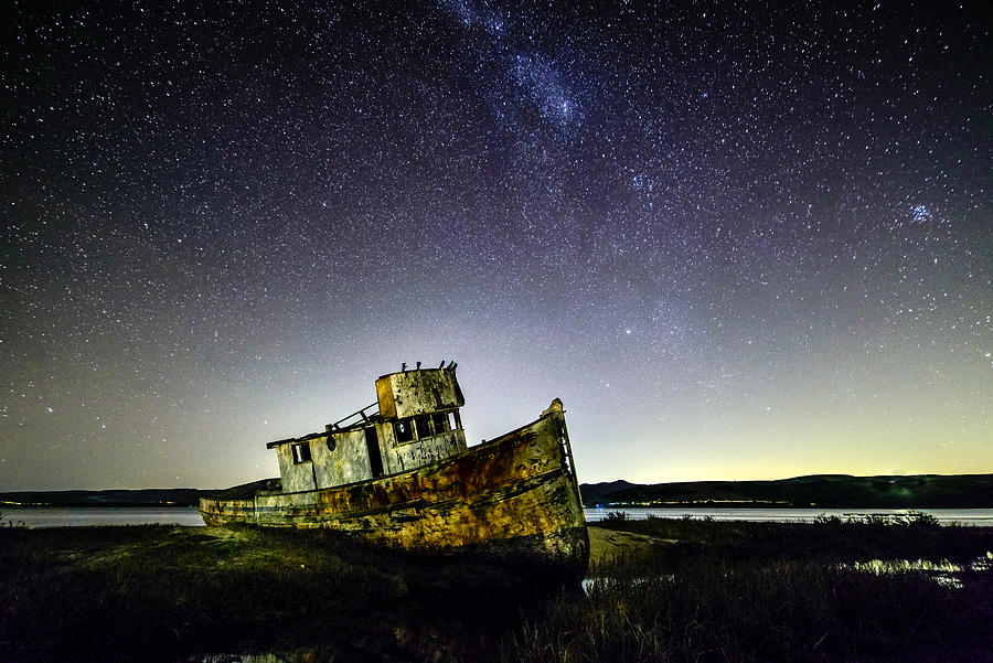 Shipwreck Photograph by Mike Ronnebeck