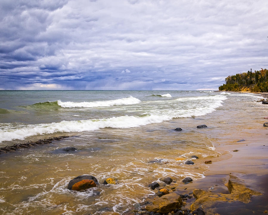 Shipwrecked Lake Superior Photograph by Jack R Perry