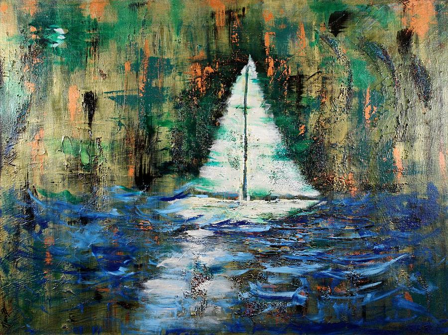 Shipwrecked Painting by Nan Bilden
