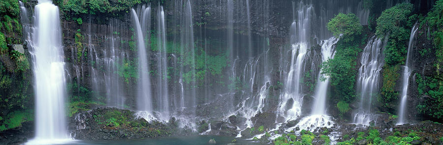 Waterfall Photograph - Shiraito Falls, Fujinomiya, Shizuoka by Panoramic Images