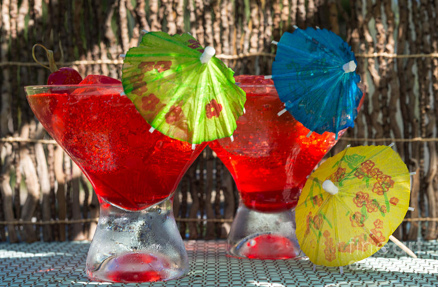 Copyright Owner Photograph - Shirley Temple Cocktail by Iris Richardson
