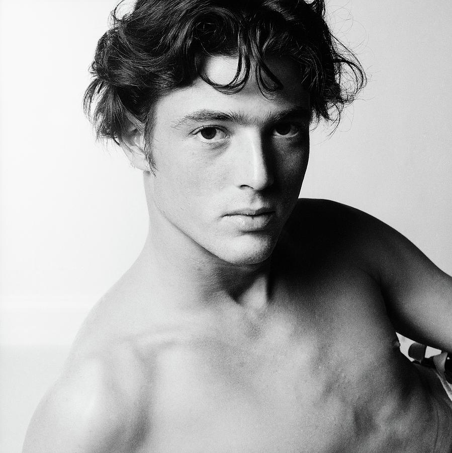 Shirtless Young Man Photograph by Horst P. Horst
