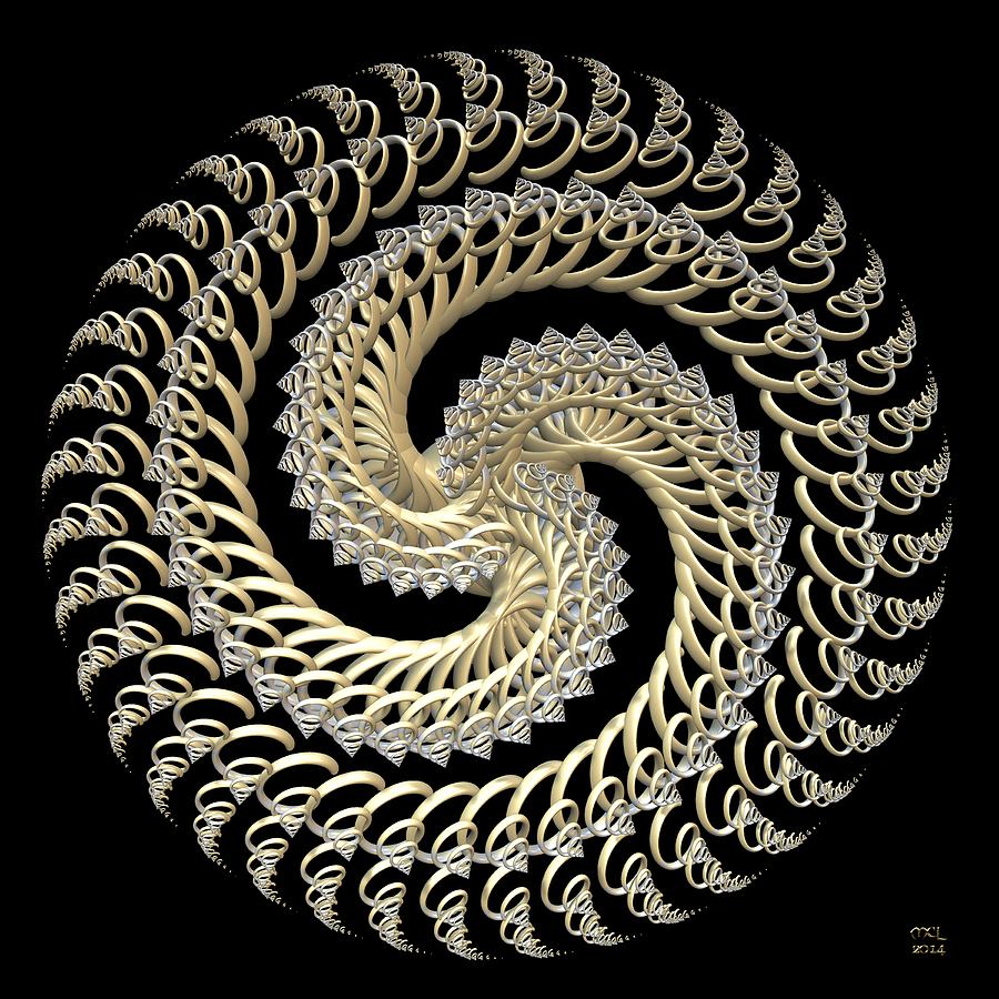 Abstract Digital Art - Shiva by Manny Lorenzo