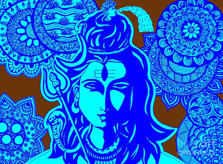 lakshya creative Sadhu tashan,God ,Bhola, Shiva Religious Frame Price in  India - Buy lakshya creative Sadhu tashan,God ,Bhola, Shiva Religious Frame  online at Flipkart.com