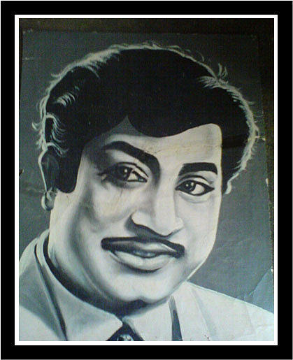 Actor Painting - Shivaji The Actor  by Muthukumaran Suresh