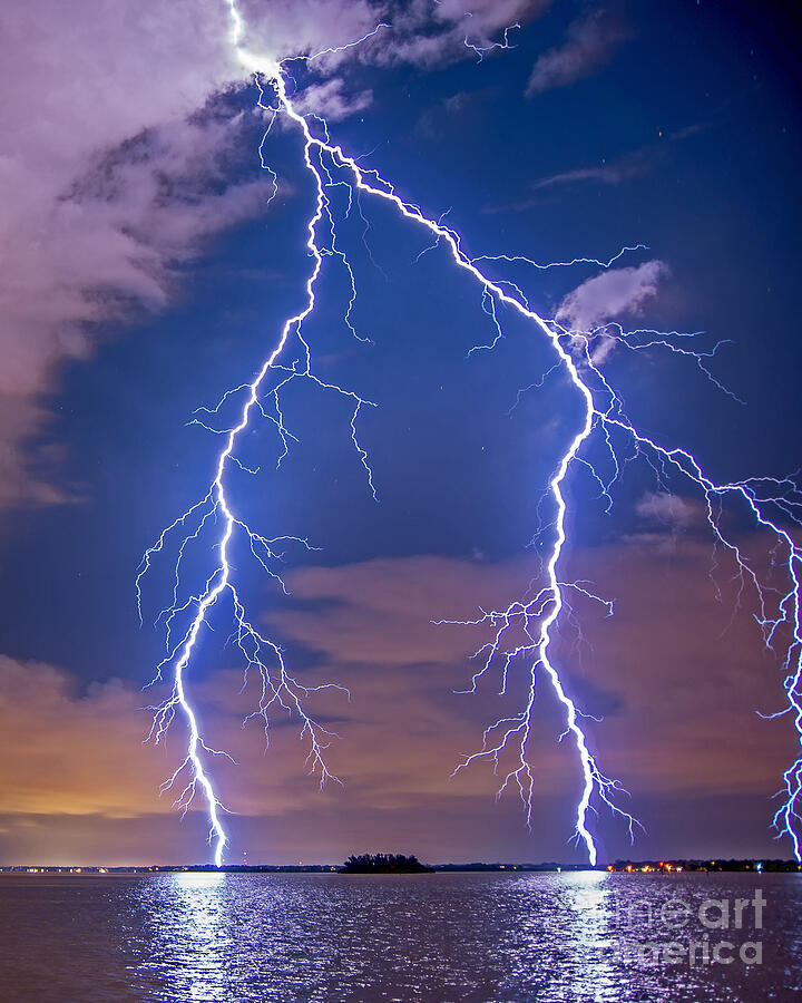 Twin Bolts Photograph by Stephen Whalen