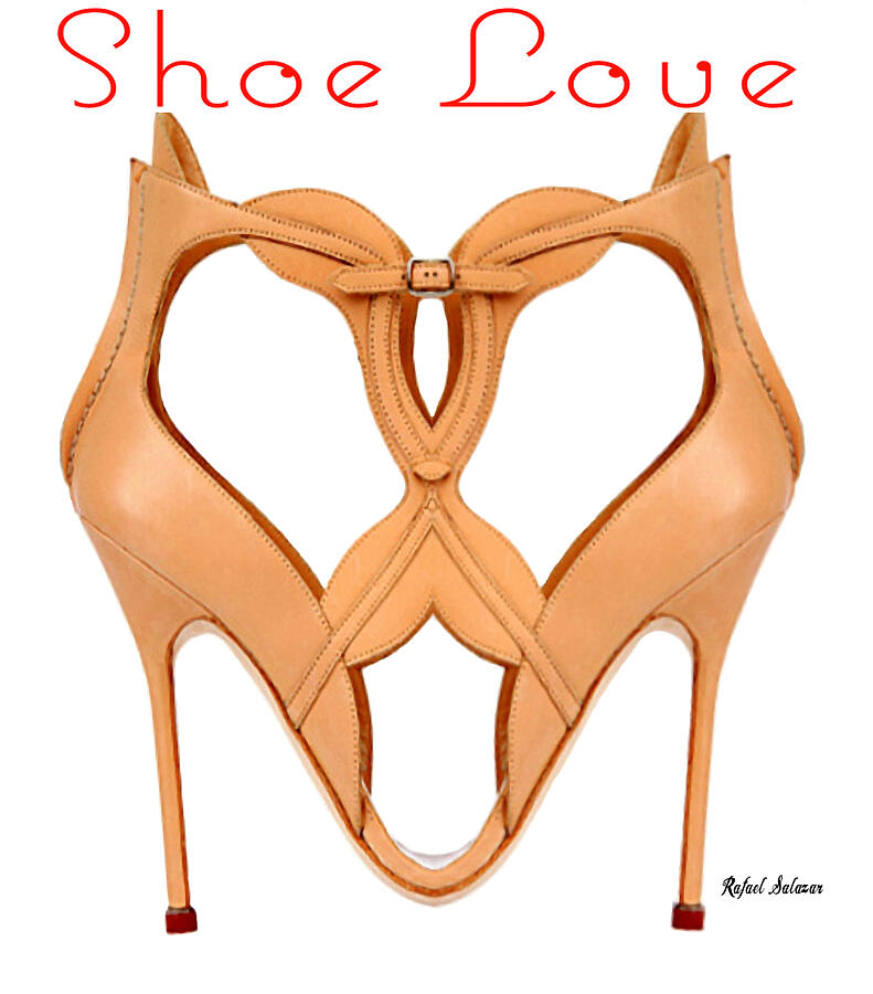 Shoe Love Digital Art by Rafael Salazar