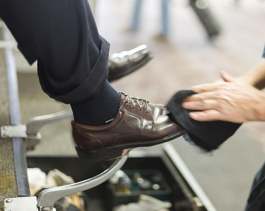 Shoe shine Photograph by Dusty Pixel photography