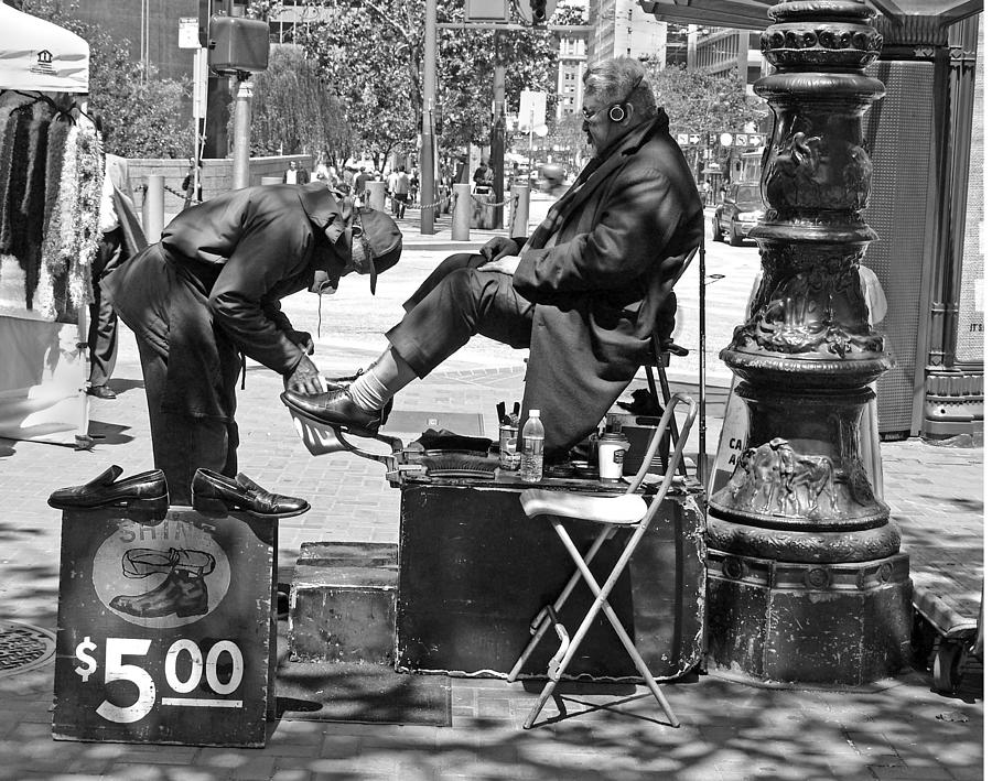San Francisco street vendor Photograph by Haleh Mahbod