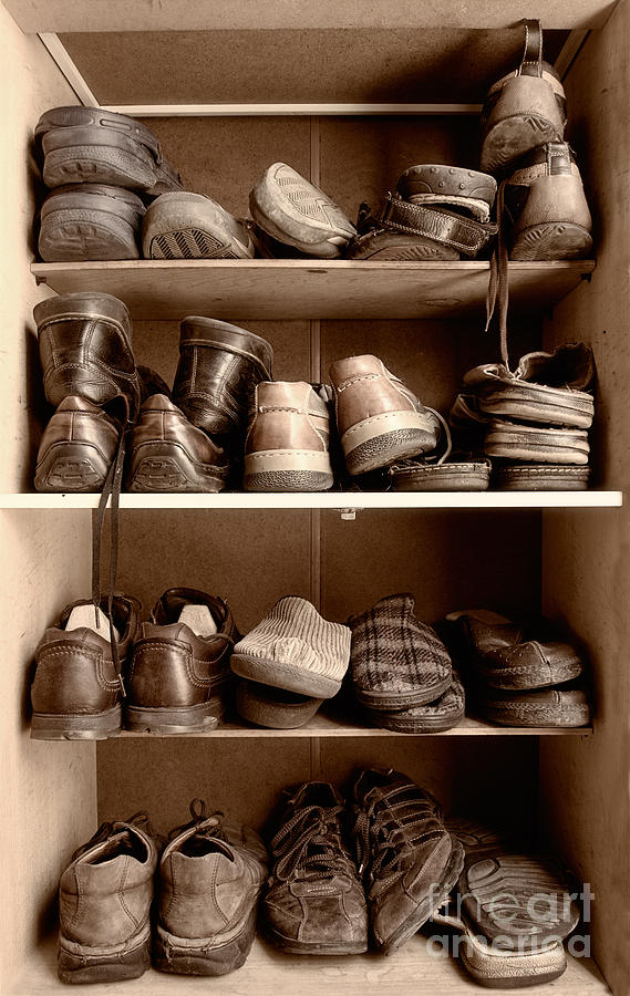 Furniture Photograph - Shoebox by Sinisa Botas