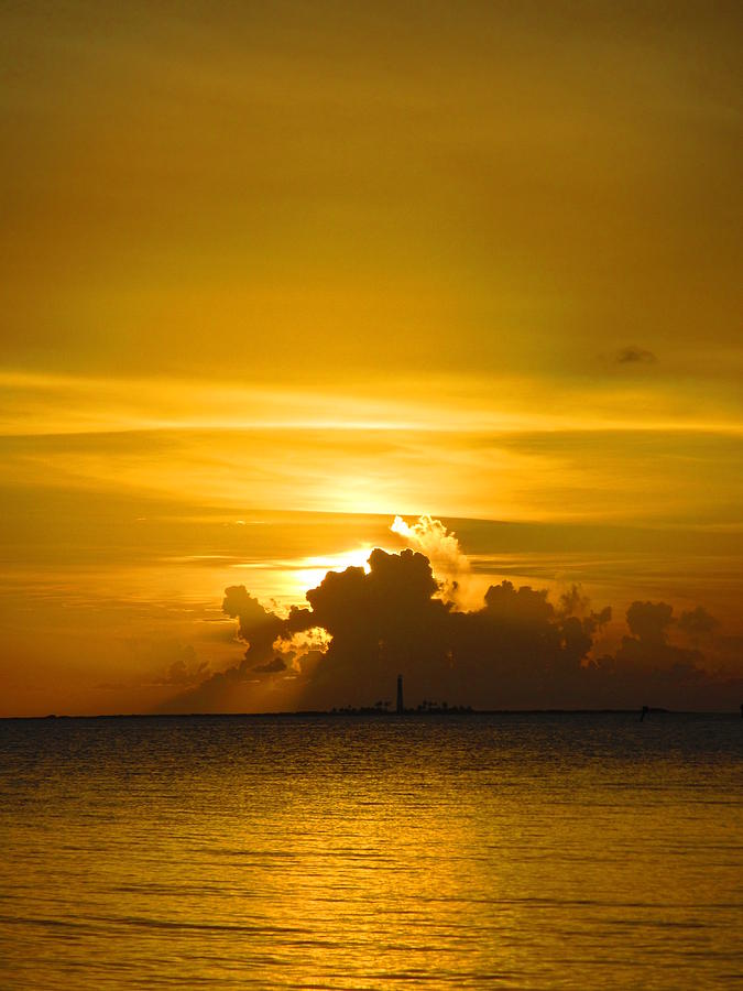 Sunset Photograph - Shoegaze by Capt  Pat  Moran