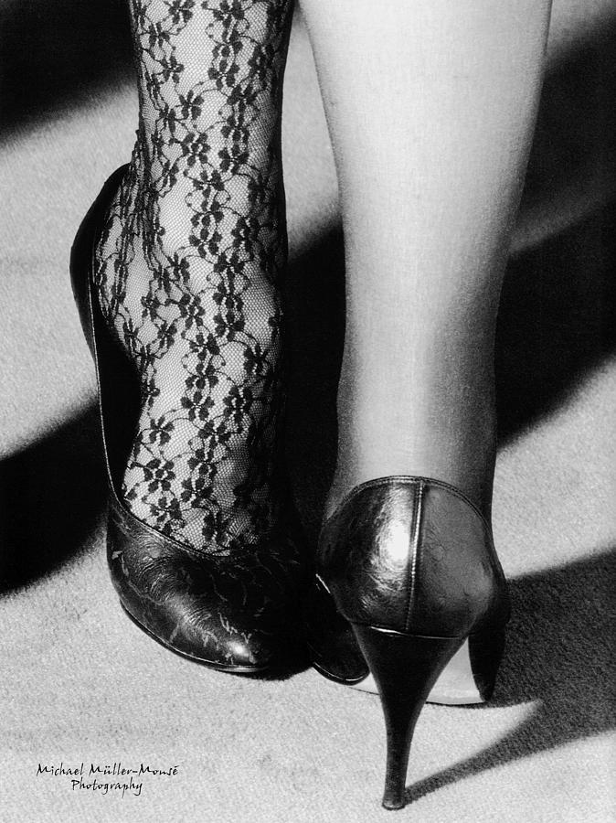 Shoes and Nylon 38 Photograph by Michael Mueller-Monse - Fine Art America