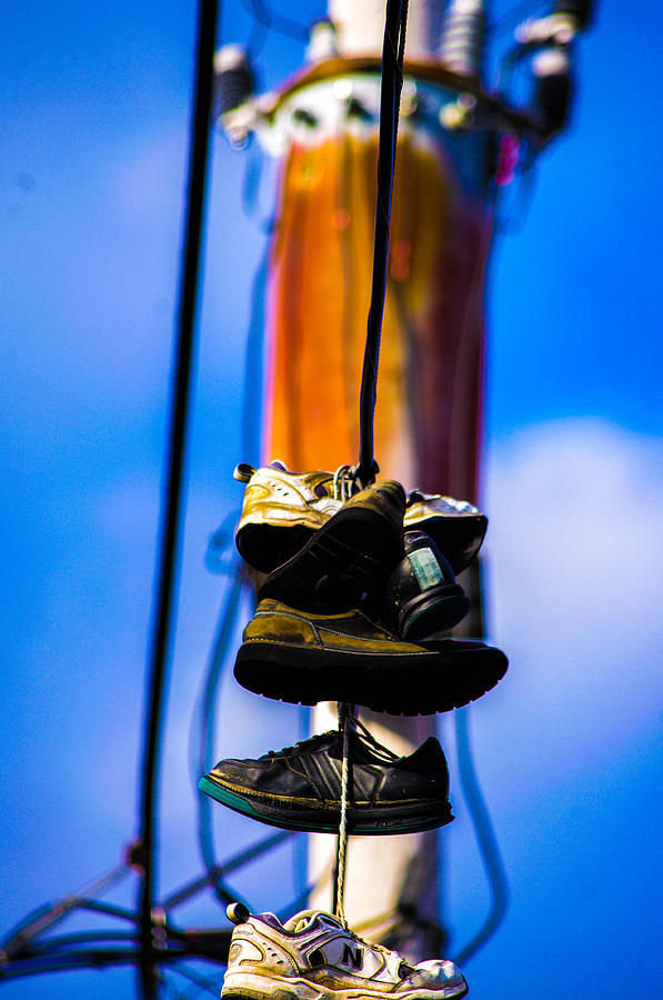 Shoes And Power Photograph by Gerald Kloss