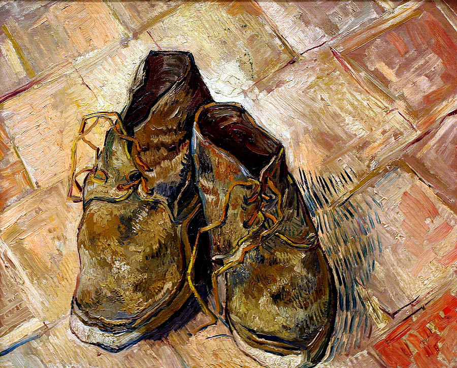 Shoes Digital Art by Vincent van Gogh