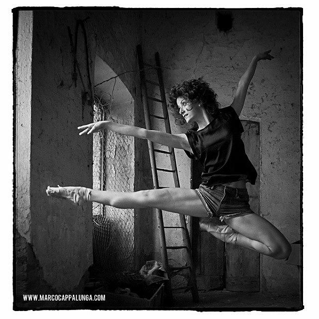 Ballerina Photograph - Shooted In An Old Farm.natural by Marco Cappalunga