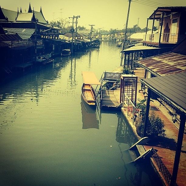 Beautiful Photograph - #shooting #today #floating #market by Saurabh Dua