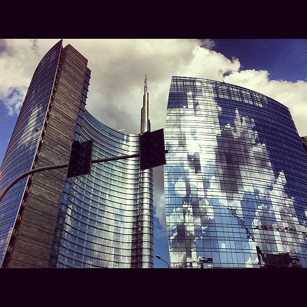 Architecture Photograph - Shooting Whilst Driving In Milan by Paolo Margari