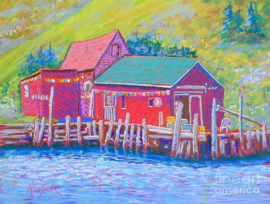 Shop Downtown Tancook Pastel by Rae  Smith